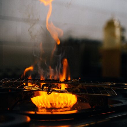 How to Put Out a Kitchen Fire Because OMG FLAMES