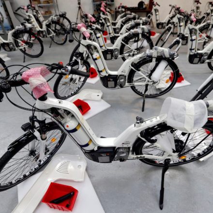 A French startup is launching hydrogen-powered bicycles that sell for over $9,000 each